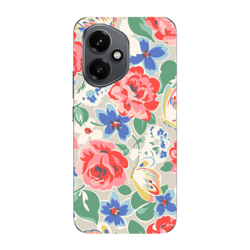 Honor Magic 400 Lady roses Transparent Silicone TPU Θήκη
